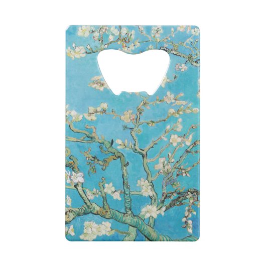 Vincent van Gogh - Almond Blossom Creditkaart Flessenopener (Achterkant)