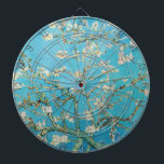 Vincent van Gogh - Almond Blossom Dartbord<br><div class="desc">Amandelbloesem / takken met amandelbloesem - Vincent van Gogh,  Olieverf op doek,  1890</div>