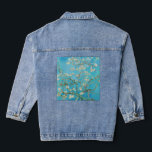 Vincent van Gogh - Almond Blossom Denim Jacket<br><div class="desc">Amandelbloesem / takken met amandelbloesem - Vincent van Gogh,  Olieverf op doek,  1890</div>