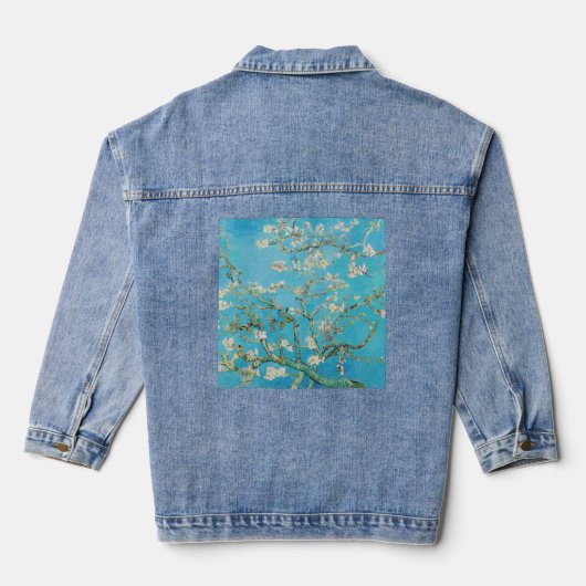Vincent van Gogh - Almond Blossom Denim Jacket (Achterkant)