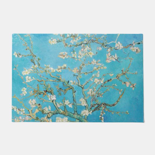 Vincent van Gogh - Almond Blossom Deurmat (Voorkant)