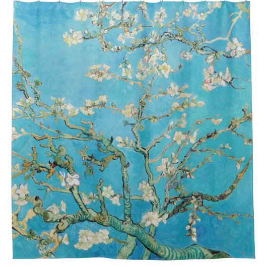 Vincent van Gogh - Almond Blossom Douchegordijn (Voorkant)