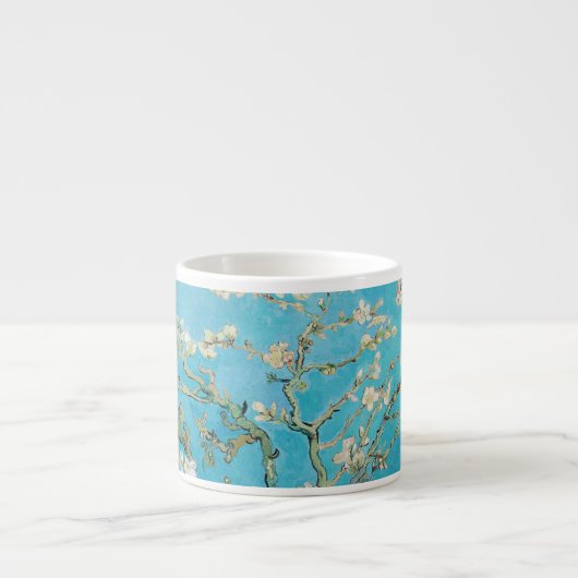 Vincent van Gogh - Almond Blossom Espresso Kop (Voorkant)