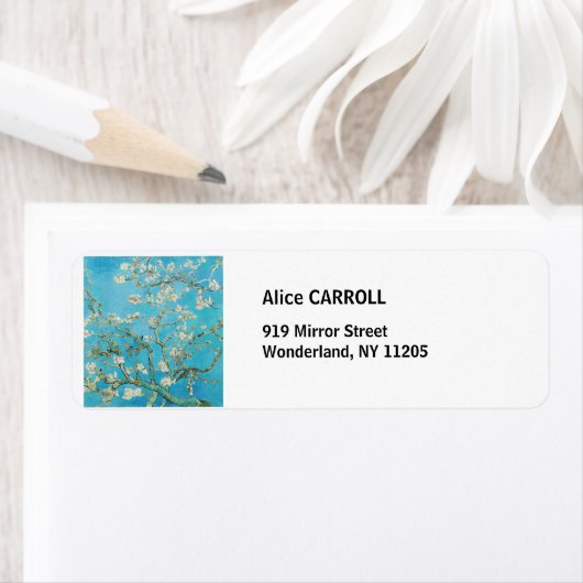 Vincent van Gogh - Almond Blossom Etiket (Insitu)