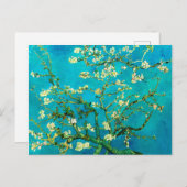 Vincent Van Gogh Almond Blossom Fine Art Briefkaart (Voorkant / Achterkant)