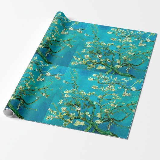 Vincent Van Gogh Almond Blossom Fine Art Cadeaupapier (Uitgerold)