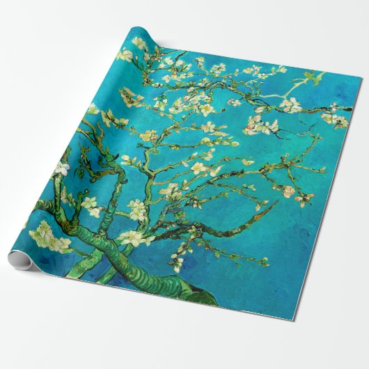 Vincent Van Gogh Almond Blossom Fine Art Cadeaupapier (Uitgerold)