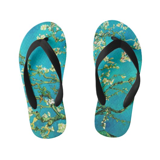 Vincent Van Gogh Almond Blossom Fine Art Kinder Teenslippers (Voetbed)