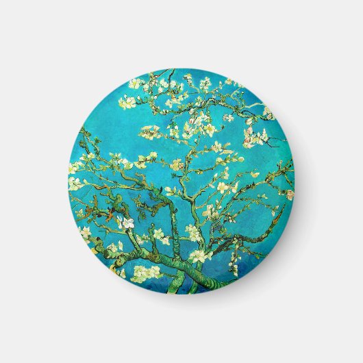 Vincent Van Gogh Almond Blossom Fine Art Magnet (Voorkant)