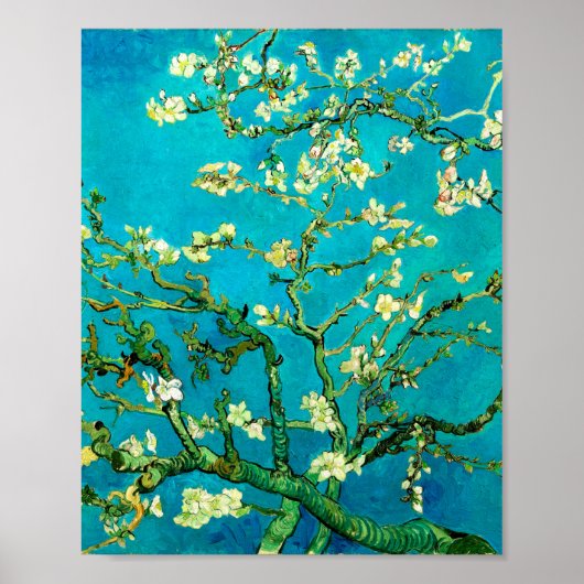 Vincent Van Gogh Almond Blossom Fine Art Poster (Voorkant)