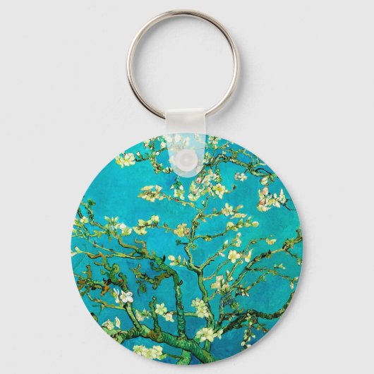 Vincent Van Gogh Almond Blossom Fine Art Sleutelha Sleutelhanger (Voorkant)