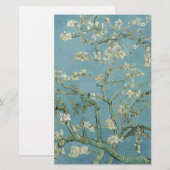 Vincent Van Gogh Almond Blossom Floral Painting Briefpapier (Voorkant / Achterkant)