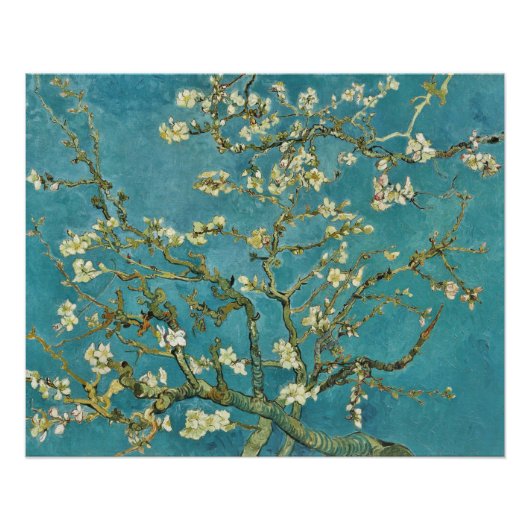Vincent van Gogh Almond Blossom GalleryHD Perfect Poster (Voorkant)