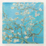Vincent van Gogh - Almond Blossom Glazen Onderzetter<br><div class="desc">Amandelbloesem / takken met amandelbloesem - Vincent van Gogh,  Olieverf op doek,  1890</div>