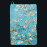 Vincent van Gogh - Almond Blossom Golfhanddoek<br><div class="desc">Amandelbloesem / takken met amandelbloesem - Vincent van Gogh,  Olieverf op doek,  1890</div>