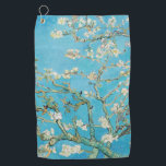 Vincent van Gogh - Almond Blossom Golfhanddoek<br><div class="desc">Amandelbloesem / takken met amandelbloesem - Vincent van Gogh,  Olieverf op doek,  1890</div>