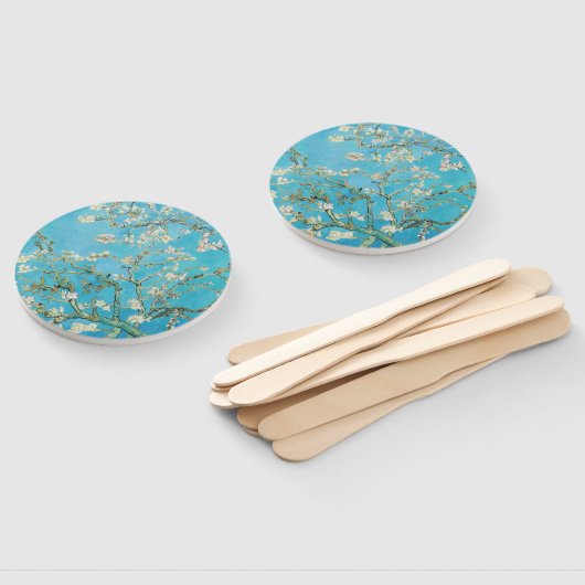 Vincent van Gogh - Almond Blossom Handwaaier (Niet-gemonteerd)