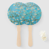 Vincent van Gogh - Almond Blossom Handwaaier (Voorkant en achterkant)