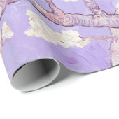 Vincent Van Gogh Almond Blossom : Lavender Cadeaupapier (Rol Hoek)