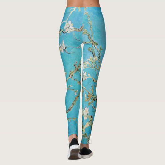 Vincent van Gogh - Almond Blossom Leggings (Achterkant)