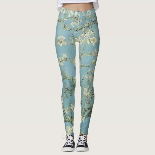 Vincent van Gogh - Almond blossom Leggings (Voorkant)