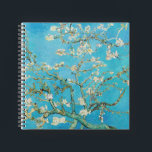 Vincent van Gogh - Almond Blossom Notitieboek<br><div class="desc">Amandelbloesem / takken met amandelbloesem - Vincent van Gogh,  Olieverf op doek,  1890</div>