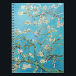 Vincent van Gogh - Almond Blossom Notitieboek<br><div class="desc">Amandelbloesem / takken met amandelbloesem - Vincent van Gogh,  Olieverf op doek,  1890</div>