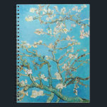 Vincent van Gogh - Almond Blossom Notitieboek<br><div class="desc">Amandelbloesem / takken met amandelbloesem - Vincent van Gogh,  Olieverf op doek,  1890</div>