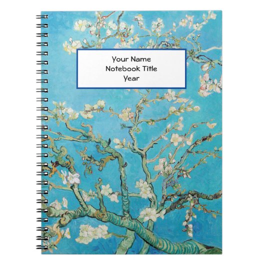 Vincent van Gogh - Almond Blossom Notitieboek (Voorkant)