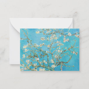 Vincent van Gogh - Almond Blossom Notitiekaartje