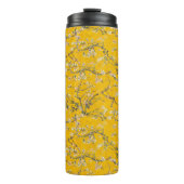 Vincent Van Gogh Almond Blossom on Naples Yellow Thermosbeker (Voorkant)