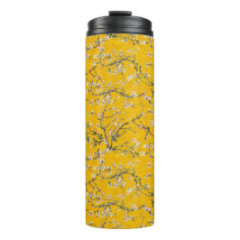 Vincent Van Gogh Almond Blossom on Naples Yellow Thermosbeker