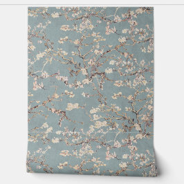 Vincent Van Gogh Almond Blossom on Slate Blue Behang