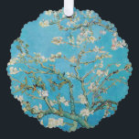 Vincent van Gogh - Almond Blossom Ornament Kaart<br><div class="desc">Amandelbloesem / takken met amandelbloesem - Vincent van Gogh,  Olieverf op doek,  1890</div>