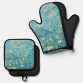 Vincent van Gogh - Almond Blossom Ovenwant & Pannenlap Set (Voorkant / Achterkant)