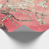 Vincent Van Gogh Almond Blossom Pinky Peach Cadeaupapier (Hoek)