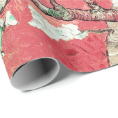 Vincent Van Gogh Almond Blossom Pinky Peach Cadeaupapier (Rol Hoek)