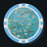 Vincent van Gogh - Almond Blossom Poker Chips<br><div class="desc">Amandelbloesem / takken met amandelbloesem - Vincent van Gogh,  Olieverf op doek,  1890</div>