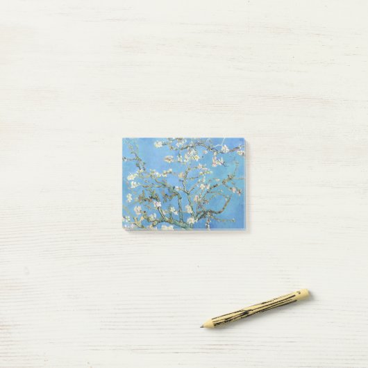 Vincent van Gogh Almond Blossom Post-it® Notes (Op bureau)