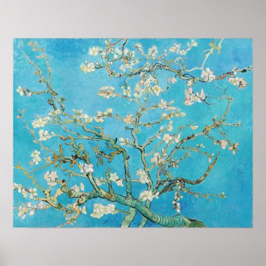 Vincent van Gogh - Almond Blossom Poster (Voorkant)