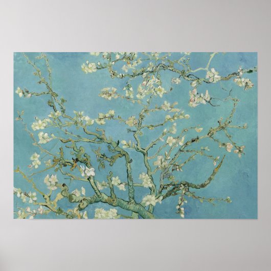 Vincent van Gogh - Almond Blossom Poster (Voorkant)