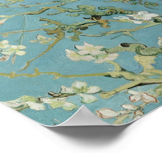Vincent van Gogh - Almond Blossom Poster (Hoek)