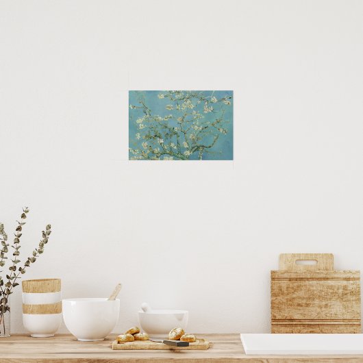 Vincent van Gogh - Almond Blossom Poster (Keuken)