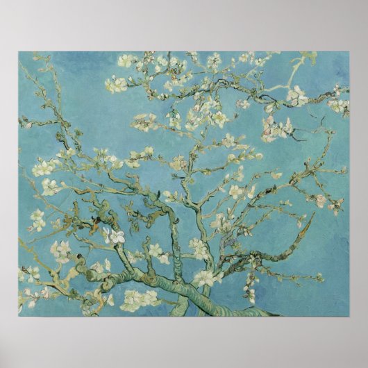 Vincent van Gogh - Almond Blossom Poster (Voorkant)