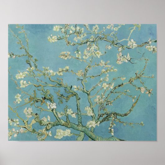 Vincent van Gogh - Almond Blossom Poster (Voorkant)