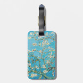 Vincent van Gogh - Almond Blossom - QR-code Bagagelabel (Achterkant verticaal)