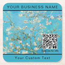 Vincent Van Gogh - Almond Blossom QR-code