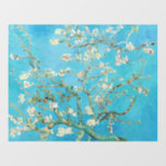 Vincent van Gogh - Almond Blossom Raamsticker<br><div class="desc">Amandelbloesem / takken met amandelbloesem - Vincent van Gogh,  Olieverf op doek,  1890</div>