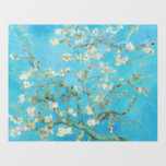 Vincent van Gogh - Almond Blossom Raamsticker<br><div class="desc">Amandelbloesem / takken met amandelbloesem - Vincent van Gogh,  Olieverf op doek,  1890</div>