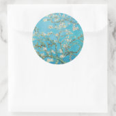 Vincent van Gogh - Almond Blossom Ronde Sticker (Tas)